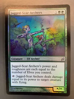 MTG Jagged-Scar Archers Lorwyn Foil (LP+) - Image 1