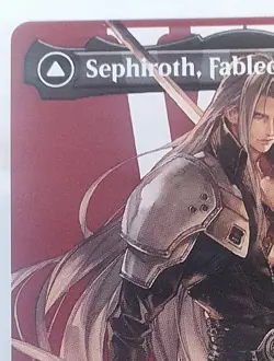 MTG - Sephiroth, Fabled SOLDIER (borderless) (382) (FIN) - Image 2