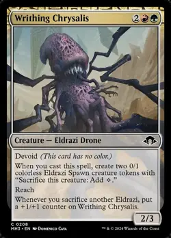 4 x Writhing Chrysalis - Modern Horizons 3 - NM-Mint - MTG - Image 1