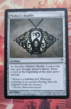 MTG Mishra's Bauble Coldsnap 138/155 Regular Uncommon - Image 1