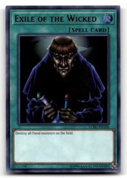 Exile of the Wicked LCKC-EN100 Unlimited Ultra Rare Legendary Collection Kaiba N - Image 1