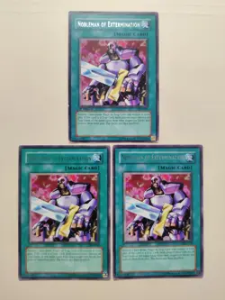 3x Nobleman of Extermination PSV-035 Rare 1st Ed/Unlimited MP/HP - Image 1
