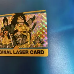 Dragon Ball Carddass Chichi Laser Card Prism Rare Used - Image 3