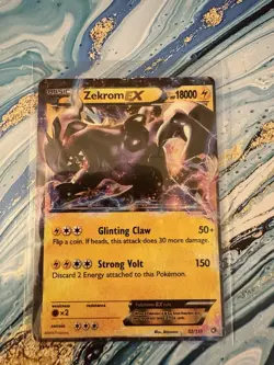 Pokemon TCG Zekrom EX Legendary Treasures 2013 Card #52/113 - Image 1