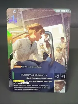 Asemu Asuno - GD03-088 R+ Gundam Card Game - Near Mint/Mint - Image 1