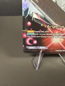 Argama (Alt Art) R+ GD02-129 Dual Impact Textured Rare Foil Gundam Card Game NM - Image 4