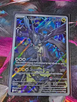 Pokemon TCG N’s Zekrom Pokemon Center Stamp Promo Card. - Image 1