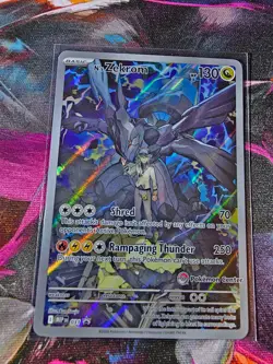 Pokemon TCG N’s Zekrom Pokemon Center Stamp Promo Card. - Image 2