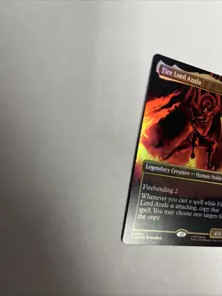 Fire Lord Azula Borderless Foil Card #0334 MTG LP - Image 5