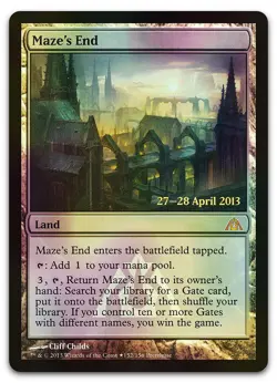 Maze's End #152 (Foil) (LP) Prerelease Cards PRE Magic MTG - Image 1