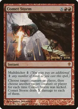 Comet Storm #76 (Foil) (MP) Prerelease Cards PRE Magic MTG - Image 1