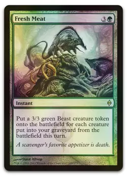 Fresh Meat #109 (Foil) (NM) New Phyrexia NPH Magic MTG - Image 1