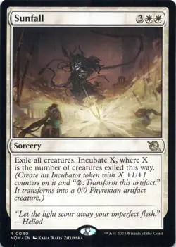 Sunfall - March of the Machine - Magic MTG NM - Image 1