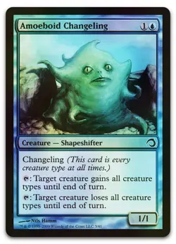 Amoeboid Changeling #3 (Foil) (NM) Premium Deck Slivers PDS Magic MTG - Image 1
