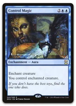 Control Magic #42 (LP) Eternal Masters EMA Magic MTG - Image 1