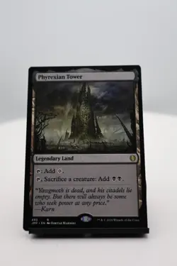 1x Phyrexian Tower NM R Jumpstart (JMP) MTG Magic the Gathering - Image 1