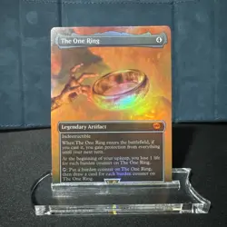The One Ring Borderless Promos Foil, 0451, Near Mint Condition - Image 1