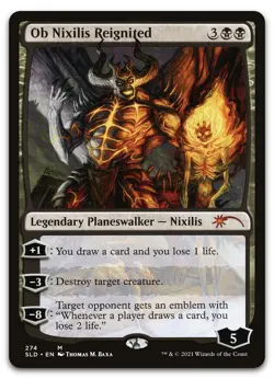 Ob Nixilis Reignited #274 (NM) Secret Lair Drop SLD Magic MTG - Image 1