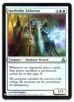 Spelltithe Enforcer #18 (Foil) (NM) List Reprints LIST LIST Magic MTG - Image 1