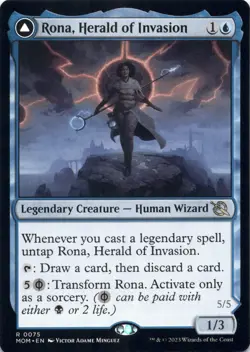 Rona, Herald of Invasion - March of the Machine - Magic MTG NM - Image 1