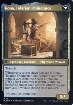 Rona, Herald of Invasion - March of the Machine - Magic MTG NM - Image 2