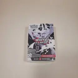 Pokemon TCG Scarlet & Violet White Flare 6 Booster Packs Box Factory Sealed New - Image 2