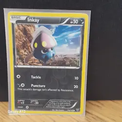 Pokemon Card Inkay 75/146 Reverse Holo XY Base Set - Image 1