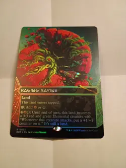 Raging Ravine x1 1x FOIL Borderless Edge of Eternities EOS NM MTG - Image 1