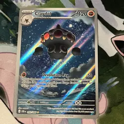 Claydol 092/086 Illustration Rare ME04: Chaos Rising Pokemon Near Mint - Image 1