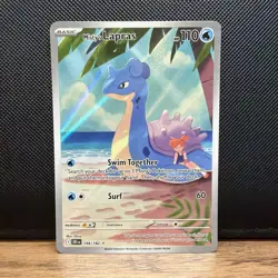 Pokemon TCG Misty's Lapras 194/182 Illustration Rare Destined Rivals - Image 1