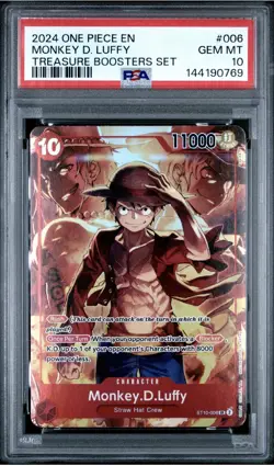 Monkey.D.Luffy (Treasure Booster Set) ST10-006 One Piece Promotion Cards Foil - Image 1