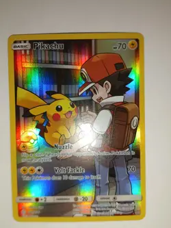 ❤ 🤗 *Minty*Pikachu (Secret) 241/236 Cosmic Eclipse Pokemon Full Art Card - Image 1