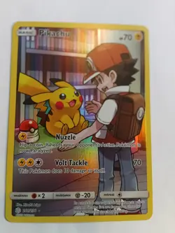 ❤ 🤗 *Minty*Pikachu (Secret) 241/236 Cosmic Eclipse Pokemon Full Art Card - Image 2