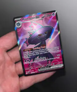 Mismagius ex 112/094 Ultra Rare NM Pokemon Card Full Art - Image 1