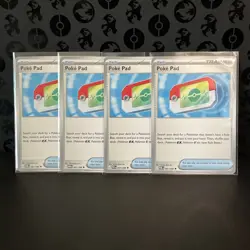 Pokemon TCG x4 Pokepad Pokemon Cards Perfect Order- NM playset - Image 1