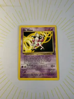 Pokemon TCG Jungle Mr. Mime Non-Holo Card 22/64 ✨ - Image 2