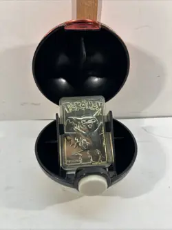 Pokemon 23K Gold Plated PIKACHU Trading Card 1999 Burger King Limited Edition - Image 1