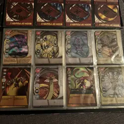 Bakugan Binder With 96 Cards Metal, Base, Foil - Image 4