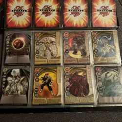 Bakugan Binder With 96 Cards Metal, Base, Foil - Image 5