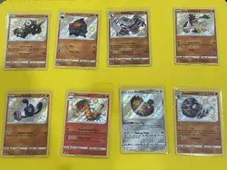 Pokemon Shining Fates Baby Shiny Lot 8 Cards Galarian Yamask Farfetch’d SV NM - Image 1