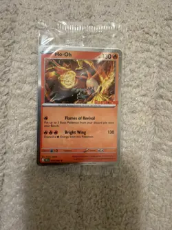 Pokemon TCG Ho-Oh 010/086 Holo Promo GameStop Event Card English 2023 - Image 2