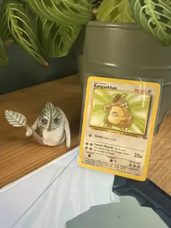 Pokemon TCG Kangaskhan Jungle Card 21/64 Non-Holo Rare LP ✨ - Image 1