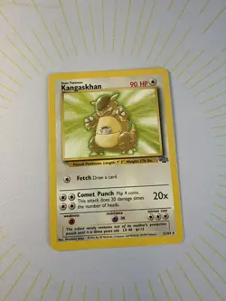 Pokemon TCG Kangaskhan Jungle Card 21/64 Non-Holo Rare LP ✨ - Image 2