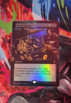 Blood Money (Extended Art) Commander Legends: Battle for Baldur's Gate Foil - Image 1