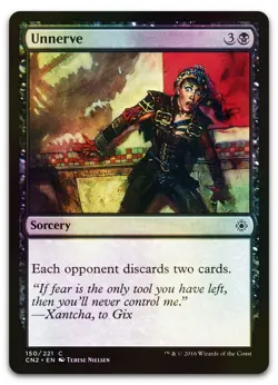 Unnerve #150 (Foil) (NM) Conspiracy Take the Crown CN2 Magic MTG - Image 1