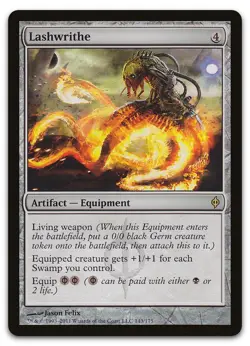 Lashwrithe #143 (NM) New Phyrexia NPH Magic MTG - Image 1