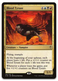 Blood Tyrant #183 (NM) Commander 2016 C16 Magic MTG - Image 1