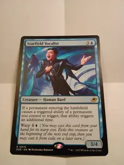 Mtg. Starfield Vocalist. Edge of Eternities. Pack Fresh - Image 1