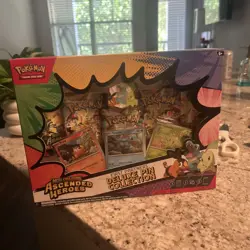 New Pokemon Ascended Heroes First Partners Deluxe Pin Collection Box SEALED - Image 1