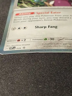 Mawile (Prerelease) 039 Holo Promo Obsidian Flames Stamped Pokemon Near Mint - Image 4
